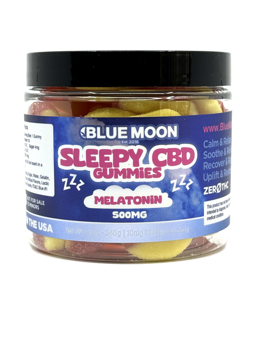 Sleepy CBD - CBD w/ Melatonin Gummies