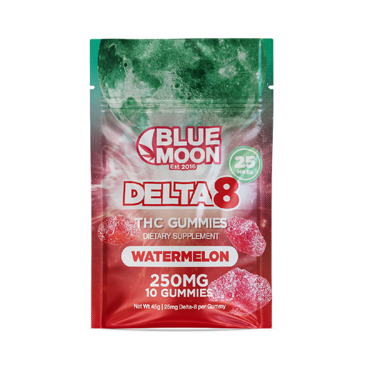 Delta 8 Watermelon Gummies 250mg