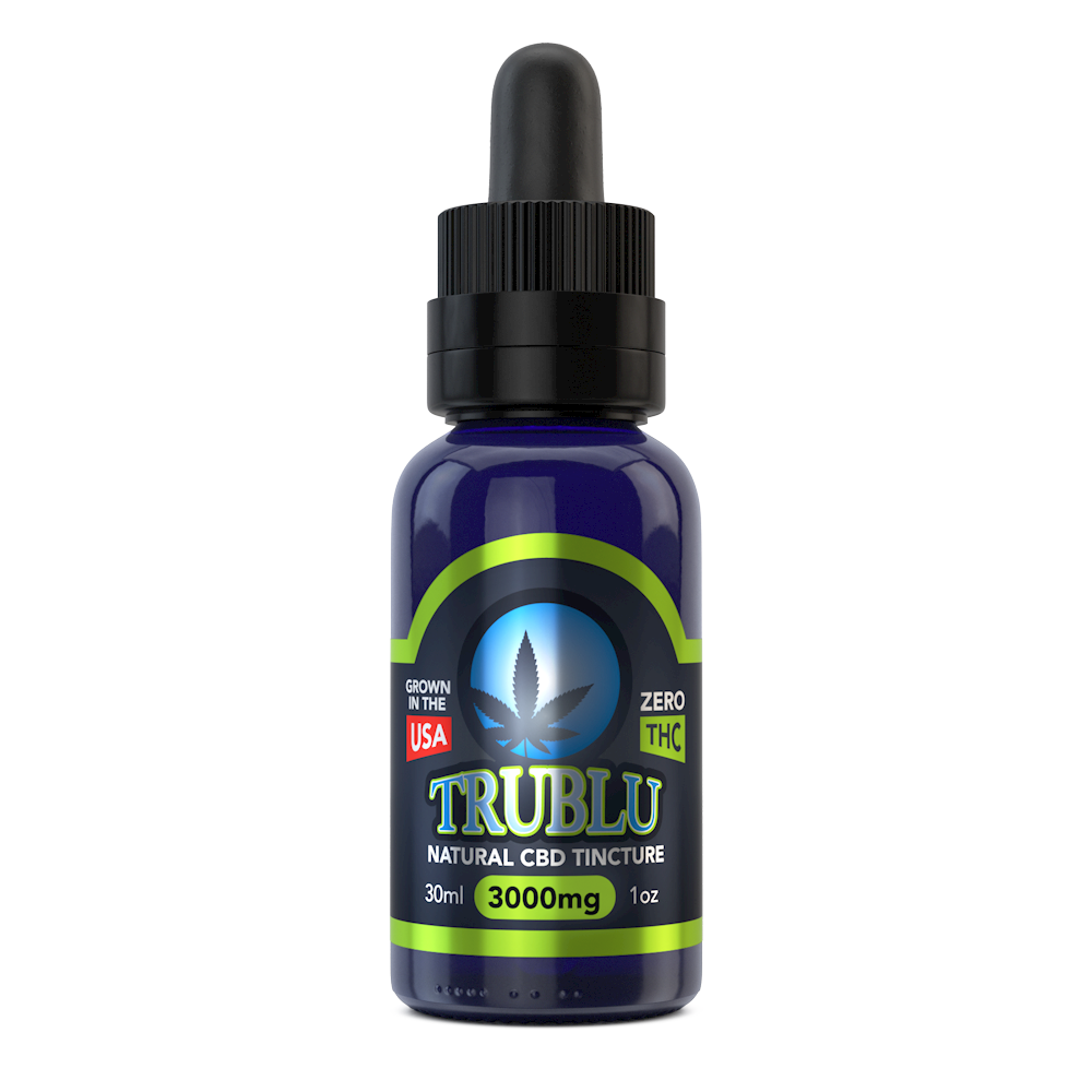 TruBlu Natural – CBD Tincture 3000mg