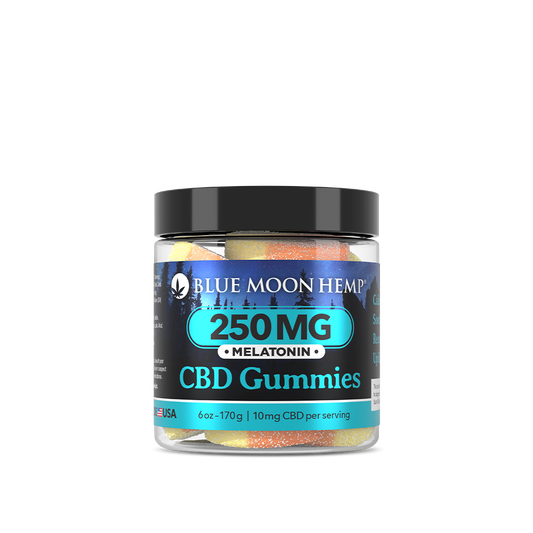 CBD Gummies w/ Melatonin - 6oz 250mg