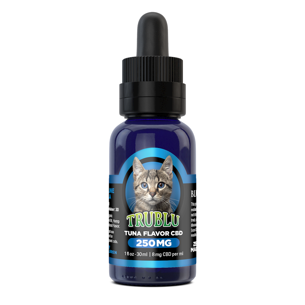 TruBlu Bluefin Tuna - CBD Cat Tincture 250mg