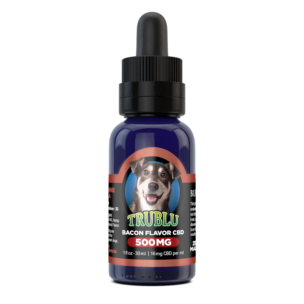 TruBlu Bacon - CBD Dog Tincture 500mg