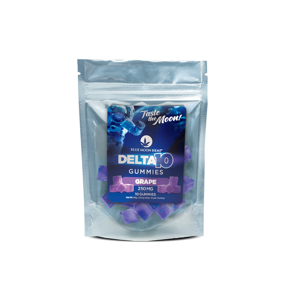 Delta 10 Grape Gummies 250mg