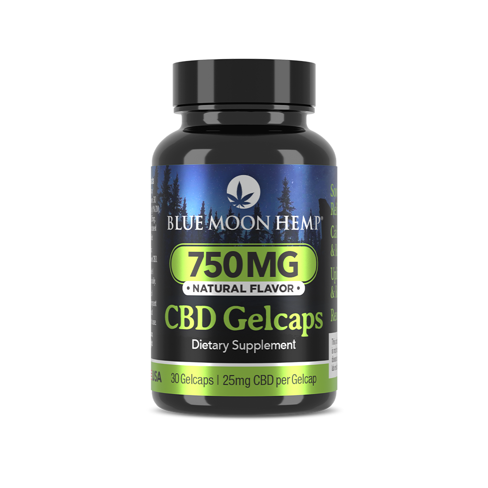 30 Count - CBD Gel Caps 25mg