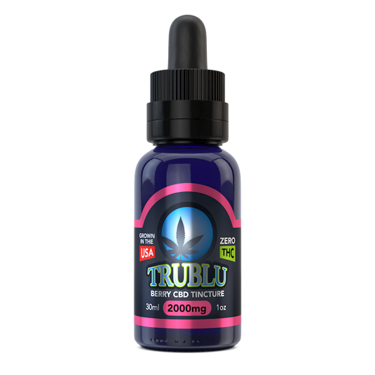 TruBlu Berry – CBD Tincture 2000mg
