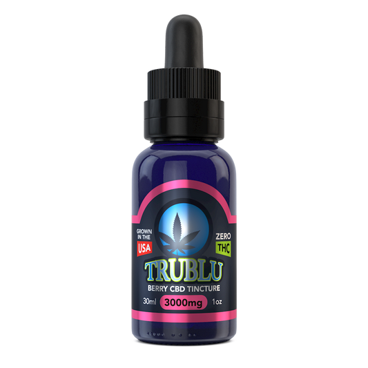 TruBlu Berry – CBD Tincture 3000mg