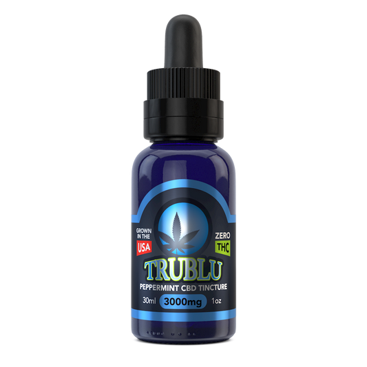 TruBlu Peppermint – CBD Tincture 3000mg